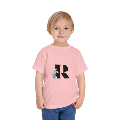 Alphabet Adventures: Letter R - Rabbit Toddler T-shirt - Whippie's
