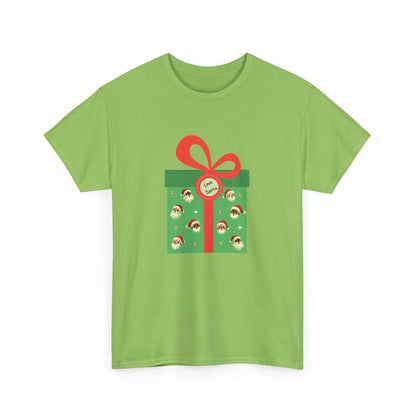 Love Santa Present 🎅 Unisex Heavy Cotton™ Tee! - Whippie's