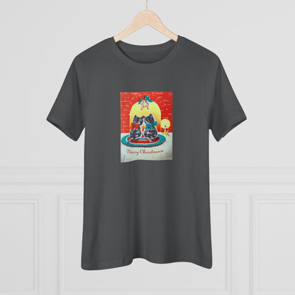 Merry Christmas Kittens - Women's Tee - Whippie's