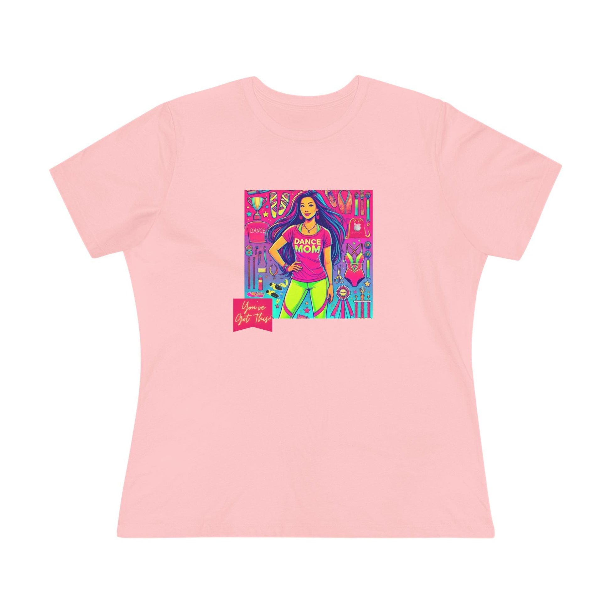 Dance Mom Magic (Asian Mom) - A Colorful Celebration 🌈 - Women's Softstyle Tee - Whippie's