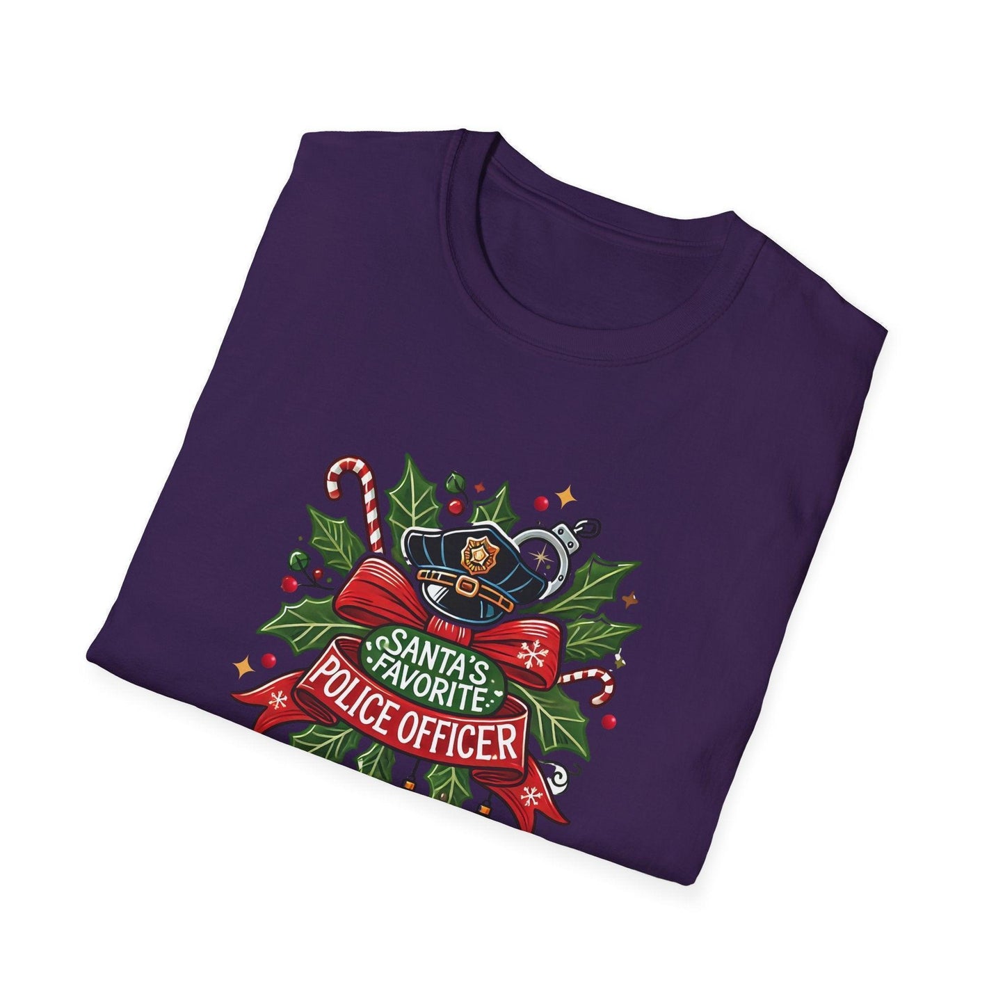 Santa's Favorite School Police Officer Unisex Tee 👮🎅 - Whippie's