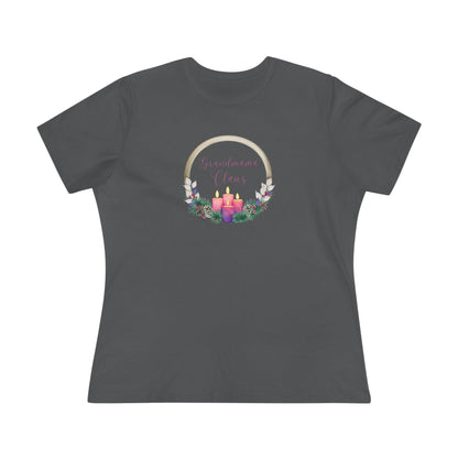 Grandmama Claus Tee - The Heart of Christmas 🤶🎄 - Women's Softstyle Tee - Whippie's
