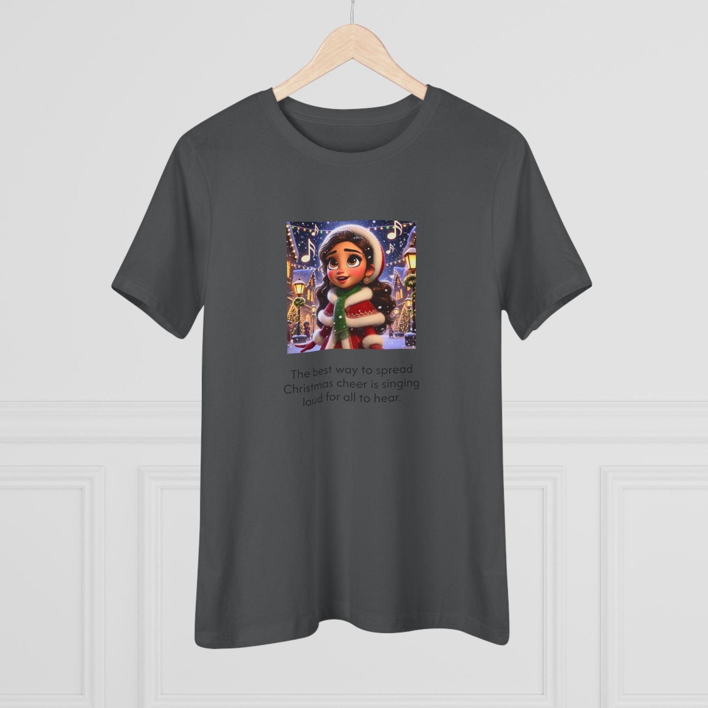 Caroler - Christmas Cheer - BHBE Girl - Women's Softstyle Tee - Whippie's