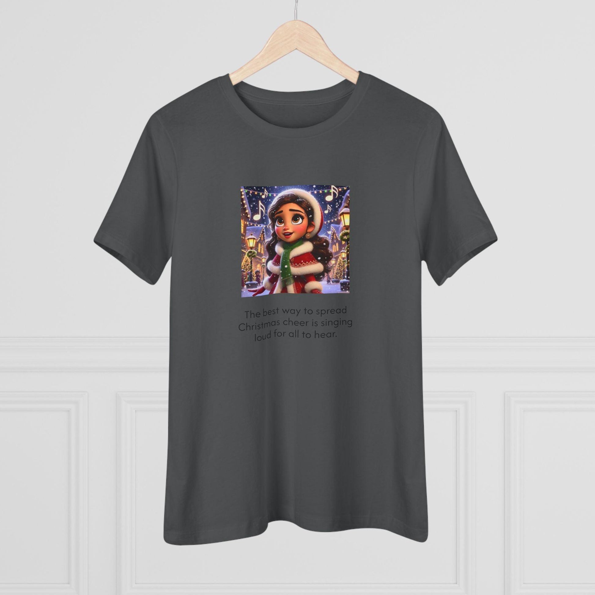 Caroler - Christmas Cheer - BHBE Girl - Women's Softstyle Tee - Whippie's
