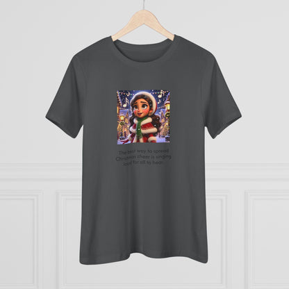Caroler - Christmas Cheer - BHBE Girl - Women's Softstyle Tee - Whippie's