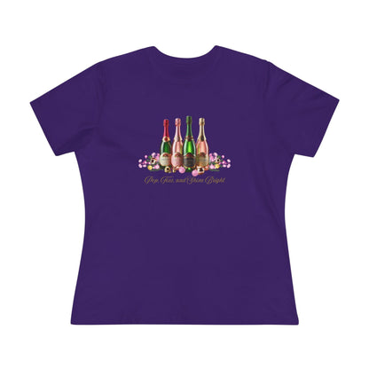 🍾💖 Pop, Fizz, and Shine Bright! ✨🥂 - Women's Softstyle Tee - Whippie's