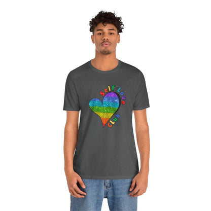 ❤️‍🔥 Self Love Club 🌈 Unisex Tee ✨ Join the club, love yourself! - Whippie's