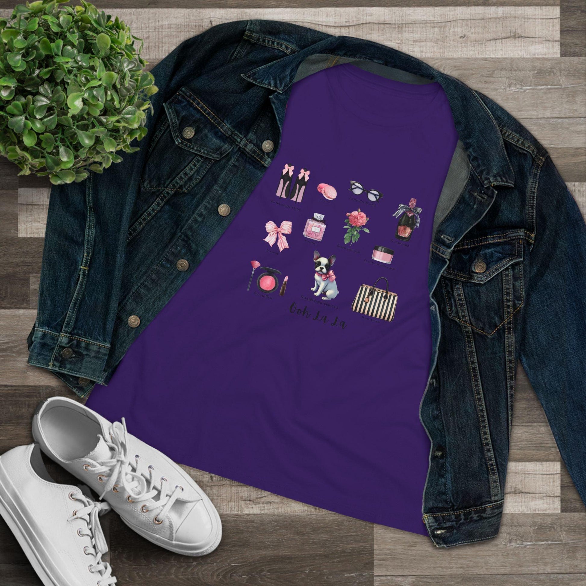"Ooh La La!" French Chic Women's Softstyle Tee! - Whippie's