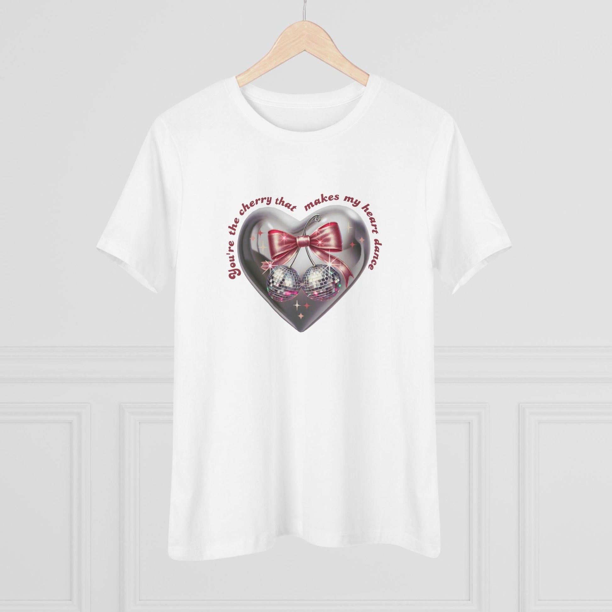 🍒 You're the Cherry that Makes My Heart Dance 🍒 Women's T-shirt - Whippie's