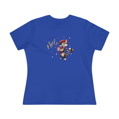J'attends Noël 🐈‍⬛ Women's Tee 🎄 A purr-fectly Parisian Christmas! - Whippie's