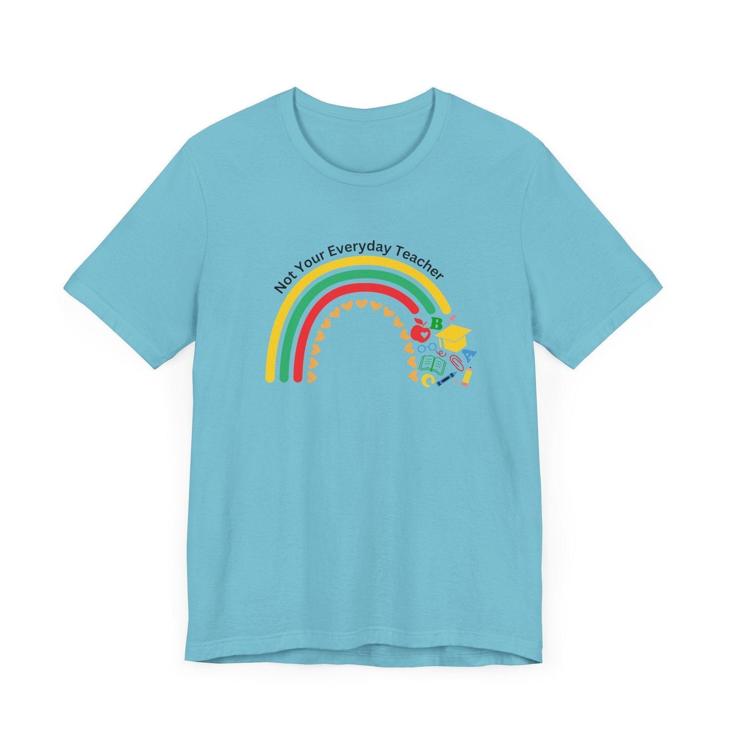 🌈 Not Your Everyday Teacher ❤️ Unisex Jersey Tee ✨ - Whippie's