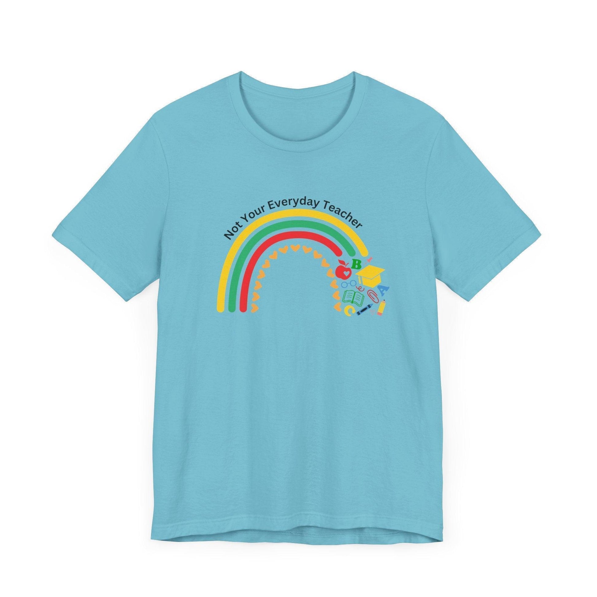 🌈 Not Your Everyday Teacher ❤️ Unisex Jersey Tee ✨ - Whippie's