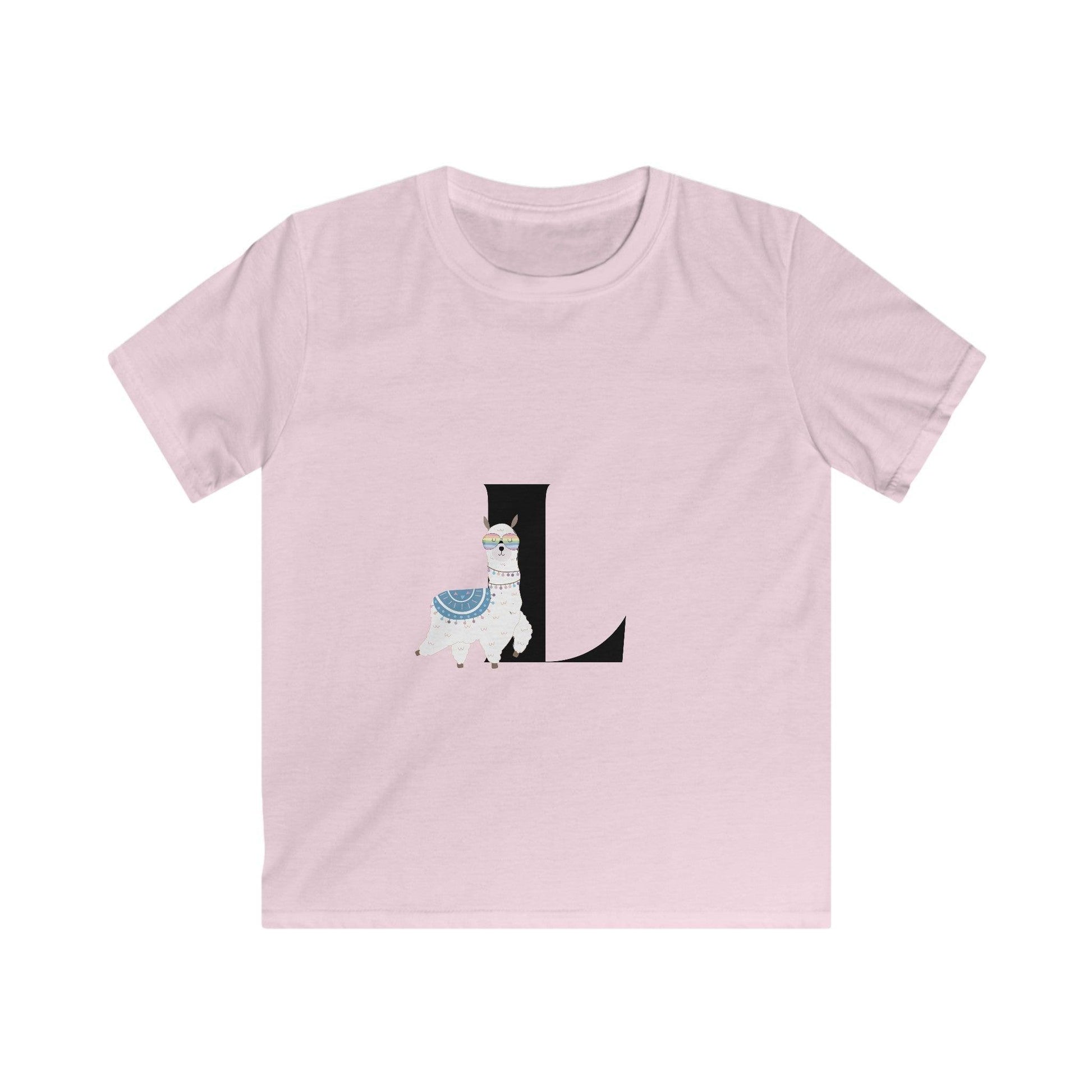 Alphabet Adventures: Letter L- Llama Youth T-Shirt - Whippie's