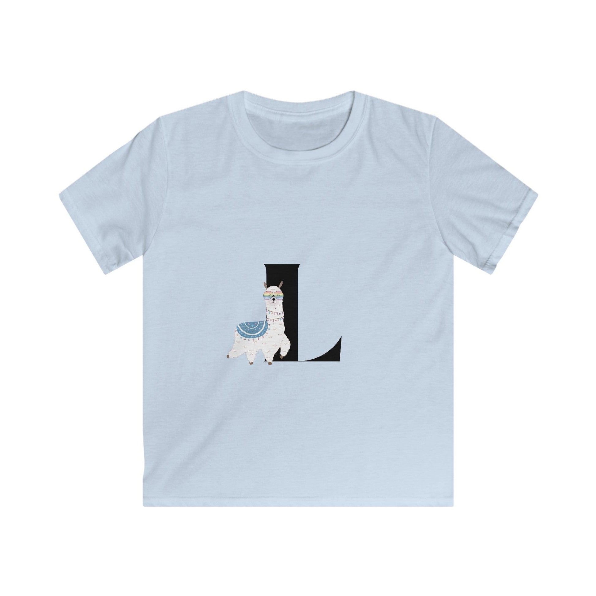 Alphabet Adventures: Letter L- Llama Youth T-Shirt - Whippie's
