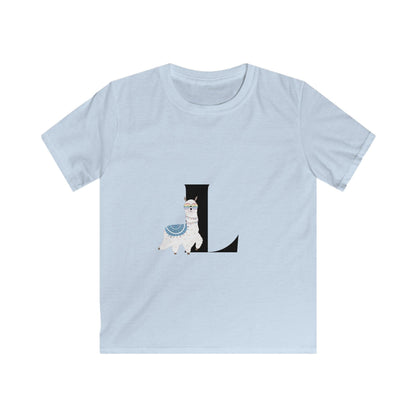 Alphabet Adventures: Letter L- Llama Youth T-Shirt - Whippie's