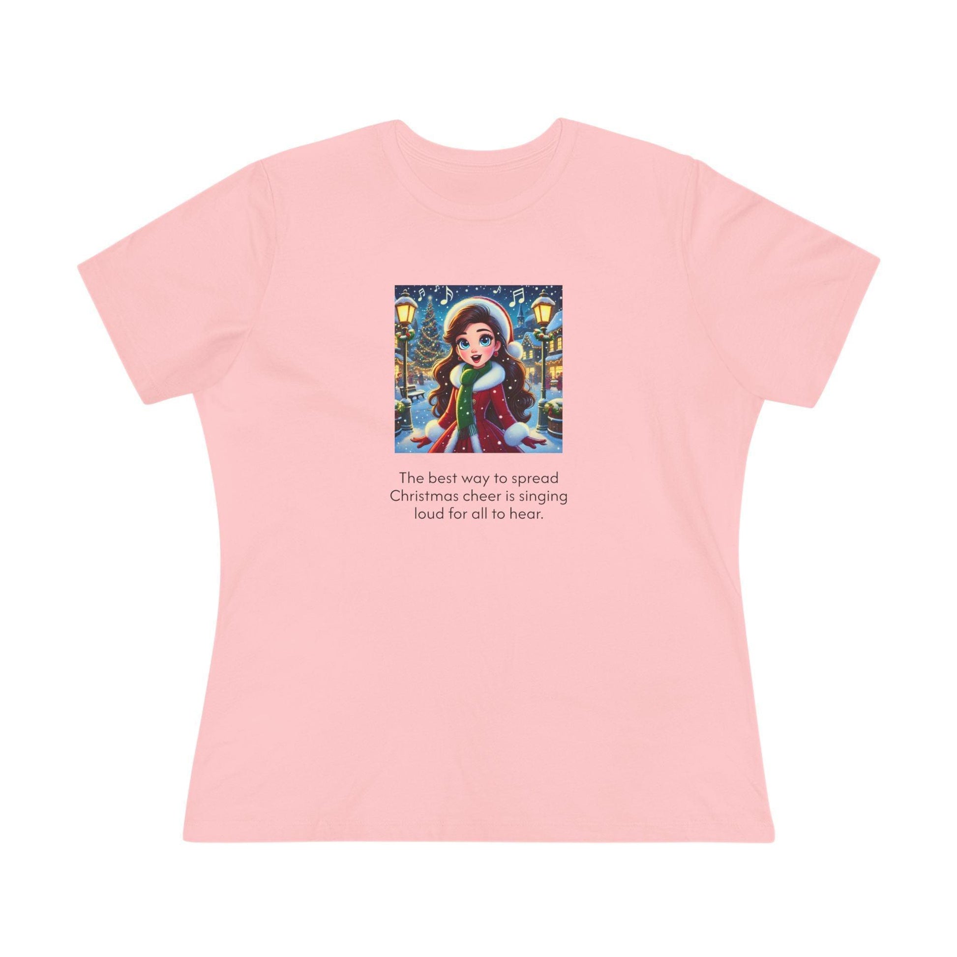 Caroler - Christmas Cheer - BHLBE Girl - Women's Tee - Whippie's