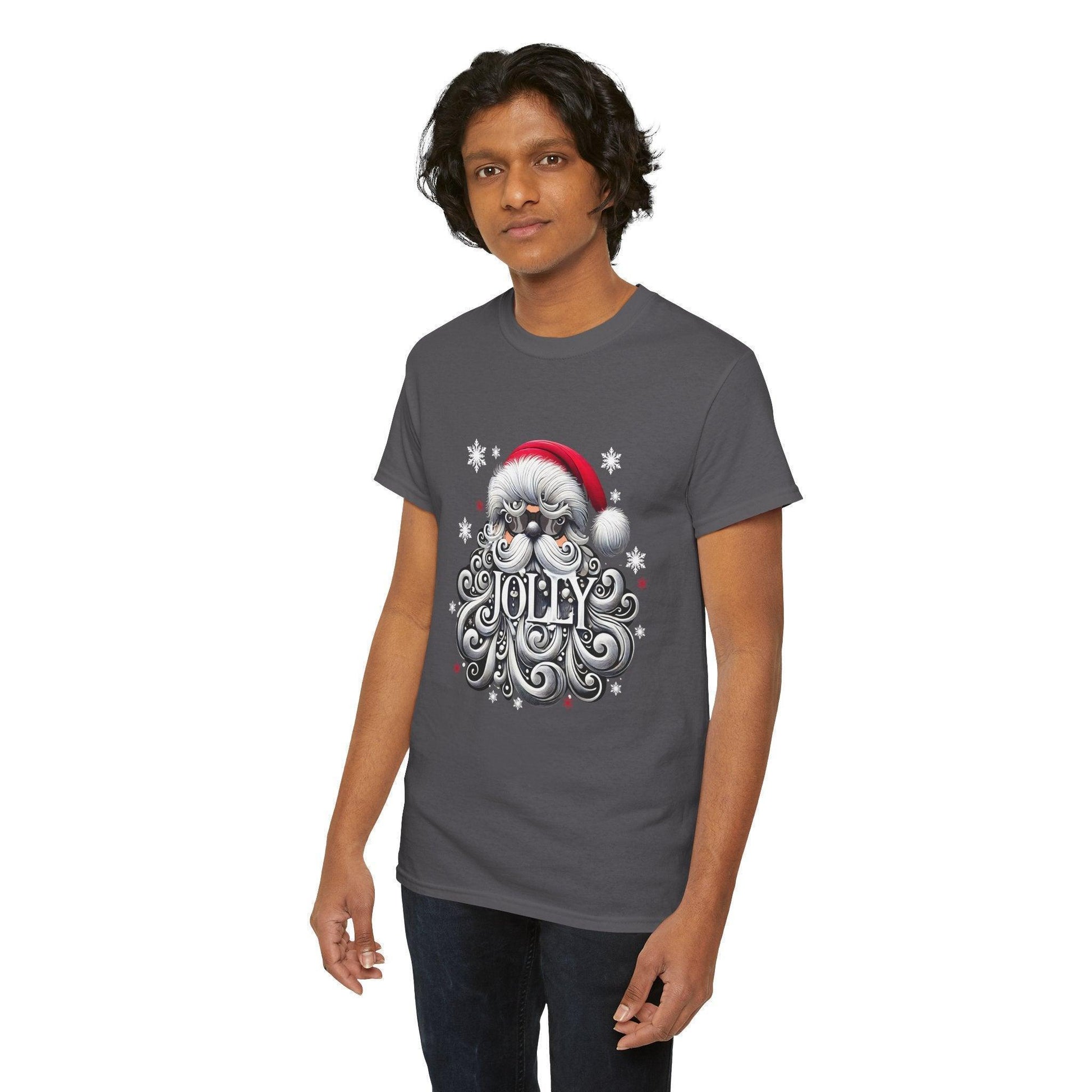 Jolly Santa 😎🎅 - Unisex Heavy Cotton Tee - Whippie's