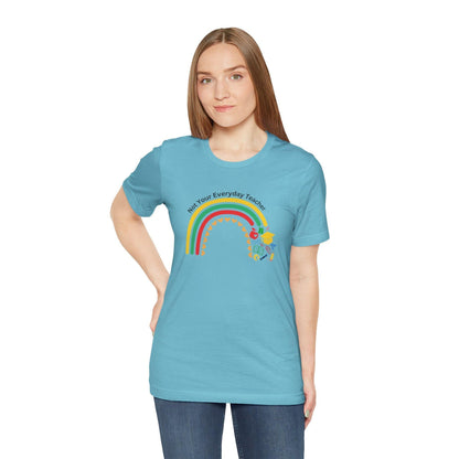 🌈 Not Your Everyday Teacher ❤️ Unisex Jersey Tee ✨ - Whippie's