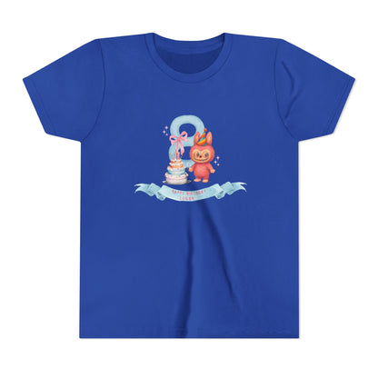 Labubu Birthday Youth Tee - Personalizable - Whippie's