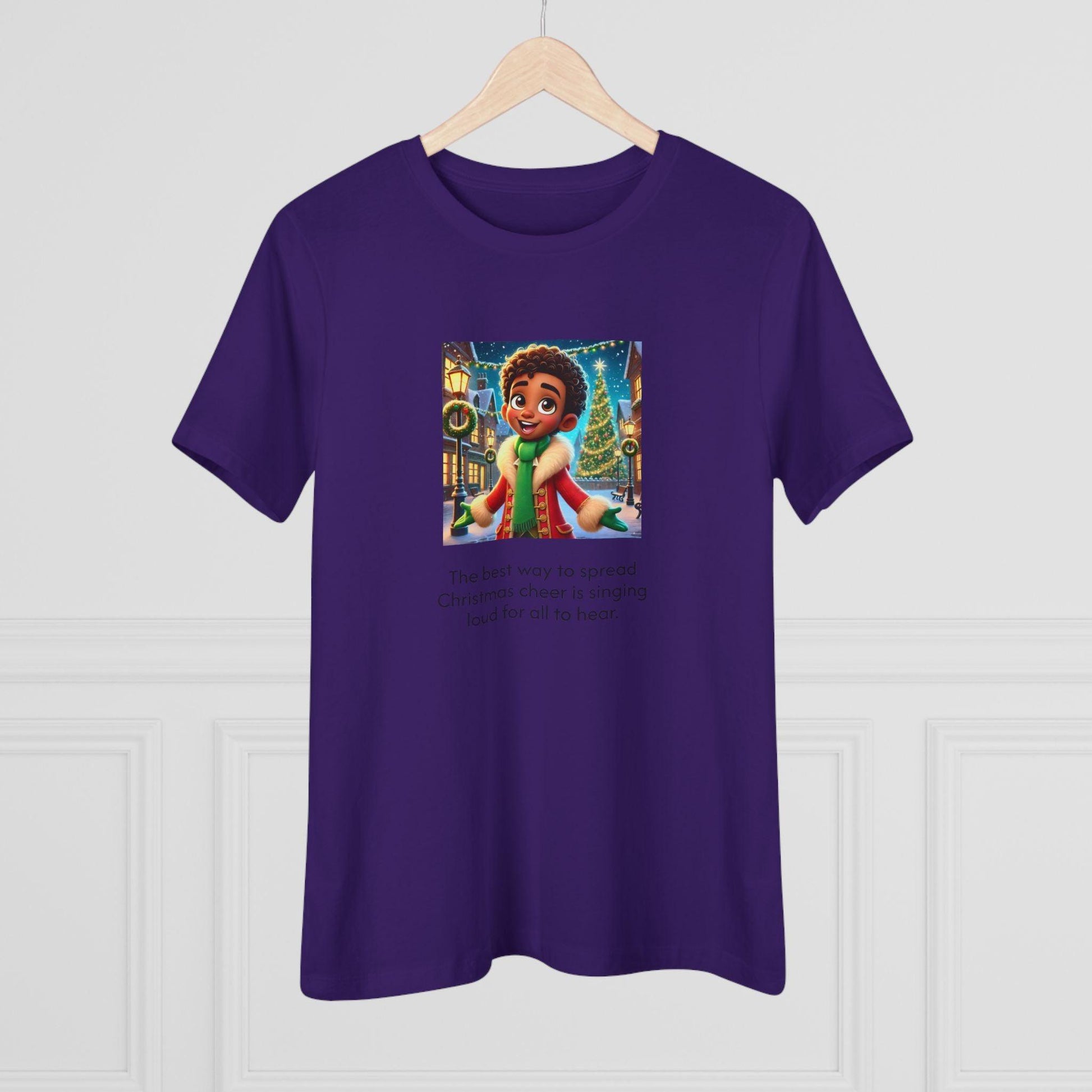 Caroler - Christmas Cheer - BH Boy - Women's Tee - Whippie's