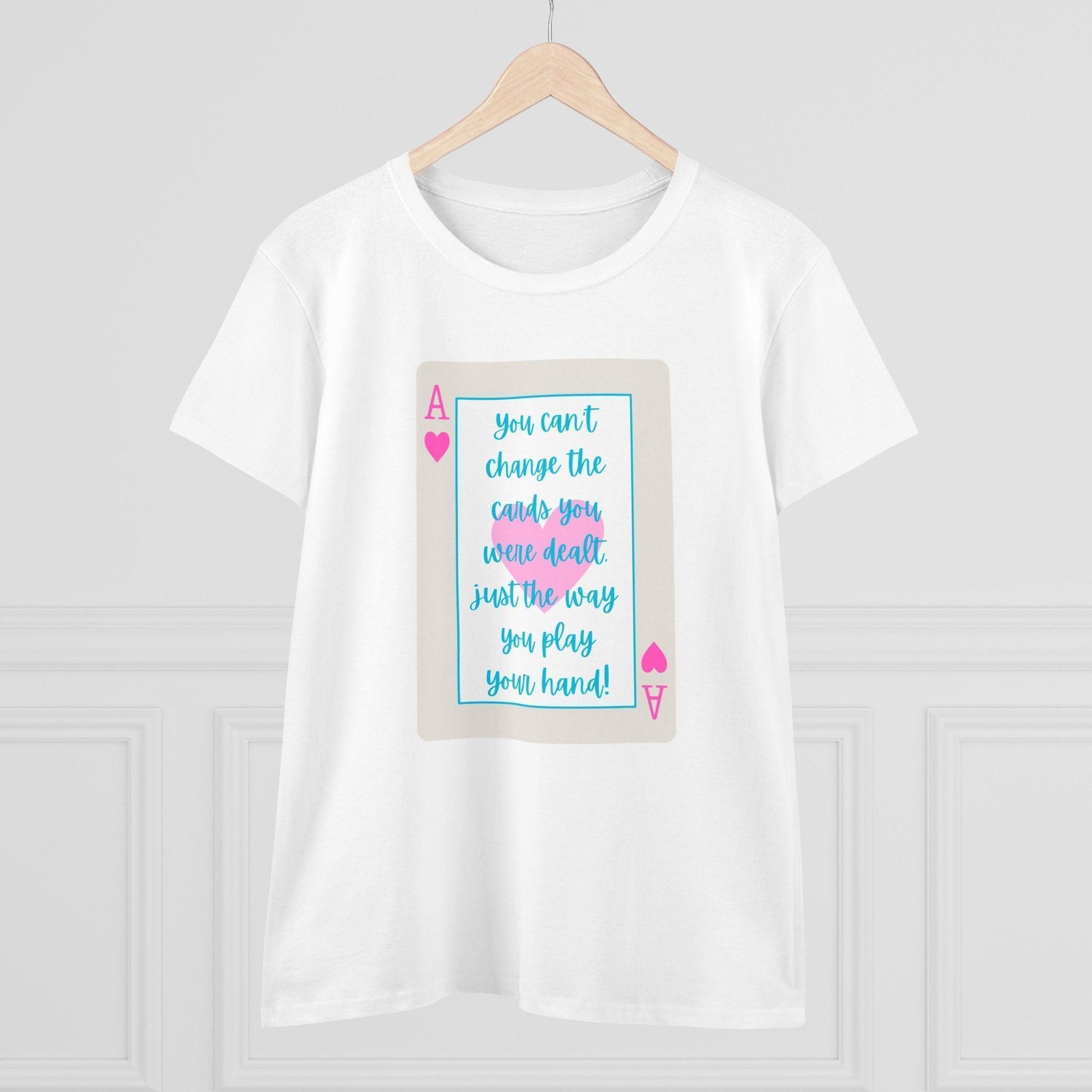 💖 Ace of Hearts 💪 Women's Tee ✨ Play your hand like a queen! 👑 - Whippie's