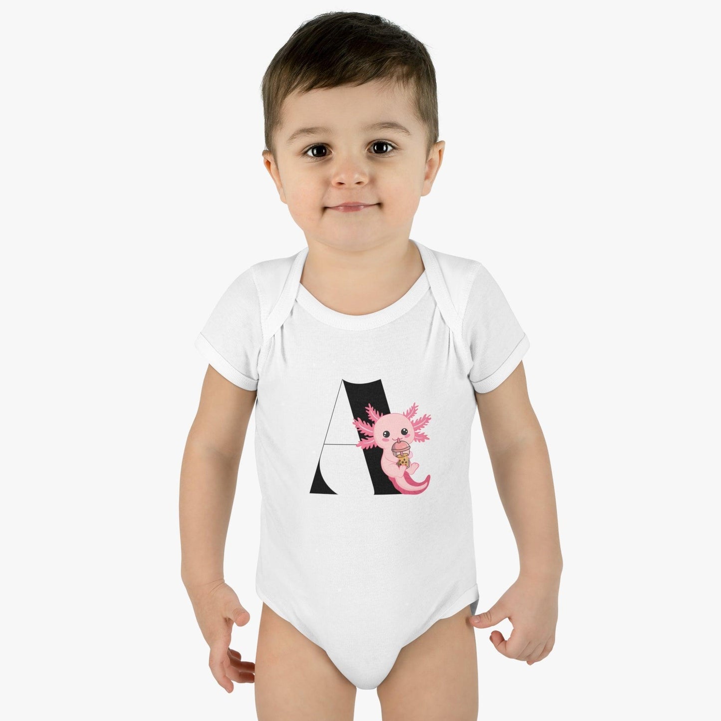 Alphabet Adventures: A is for Axolotyl! ✨ Onesie - Whippie's