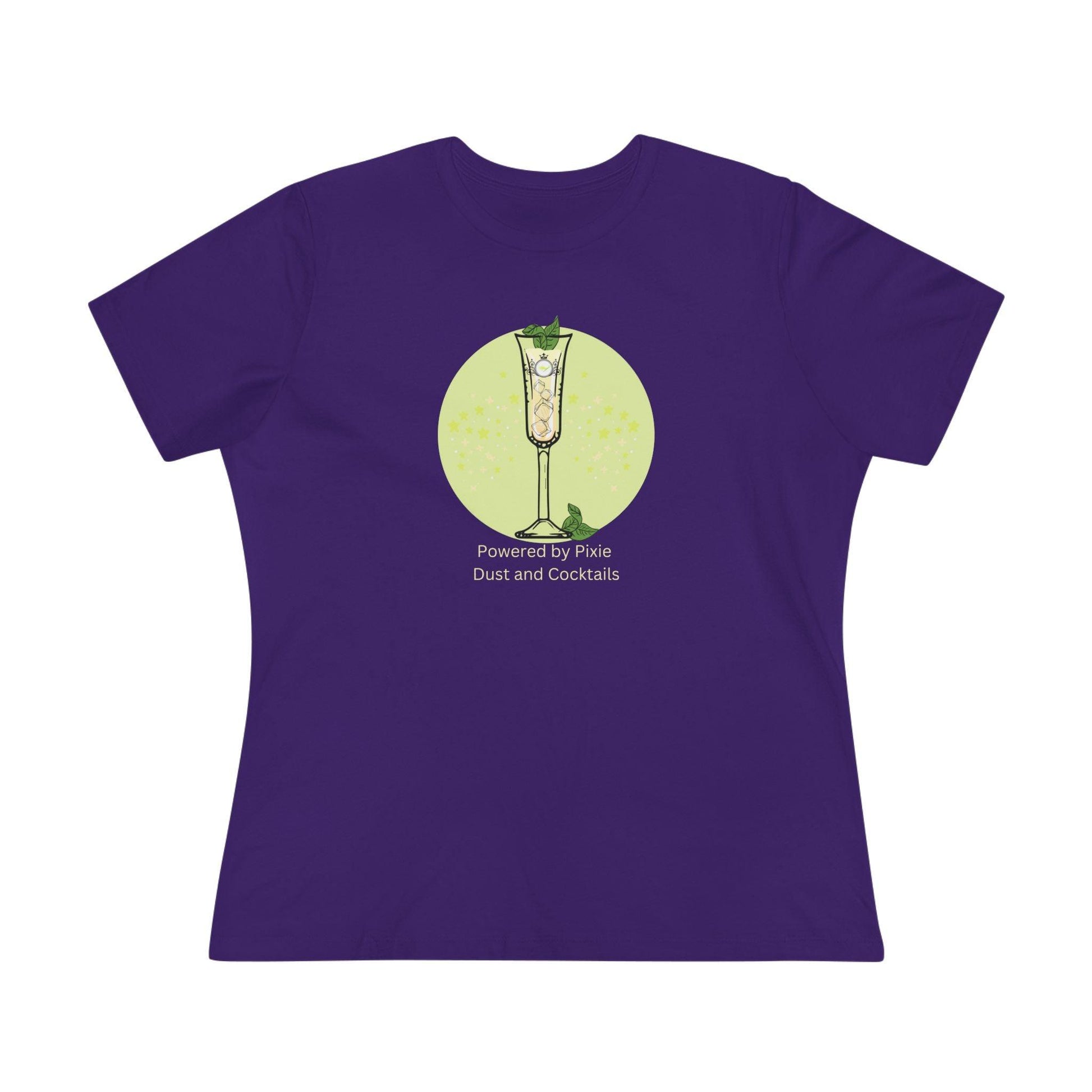 Drinking Around the World: Powered by Pixie Dust and Cocktails Women's Tee - Whippie's