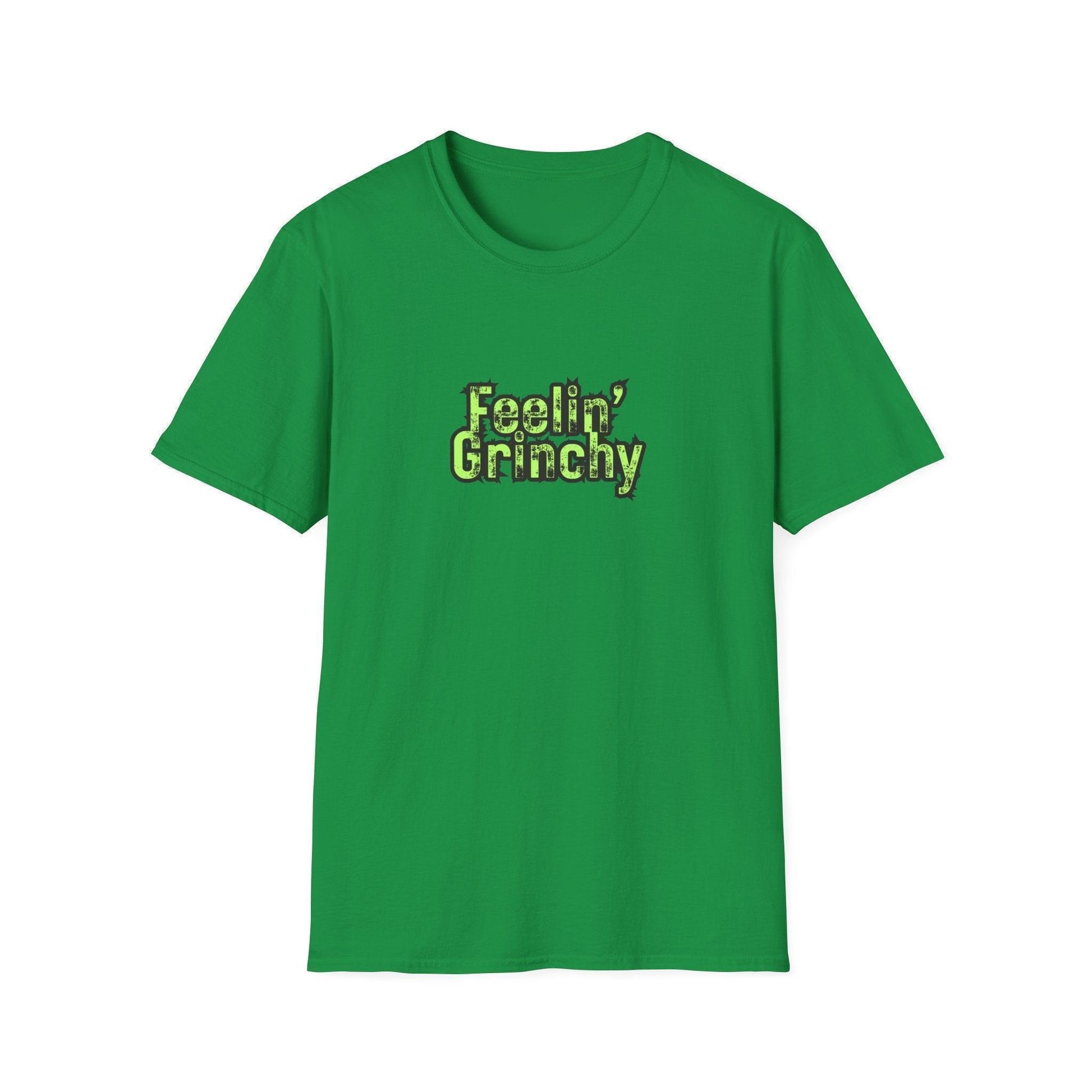Feelin' Grinchy 🎄🎅 - Unisex Softstyle T-Shirt 👕 - Whippie's