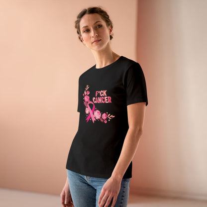 Lisa Whippie Fundraiser Breast Cancer Tee - F*CK Cancer Women's