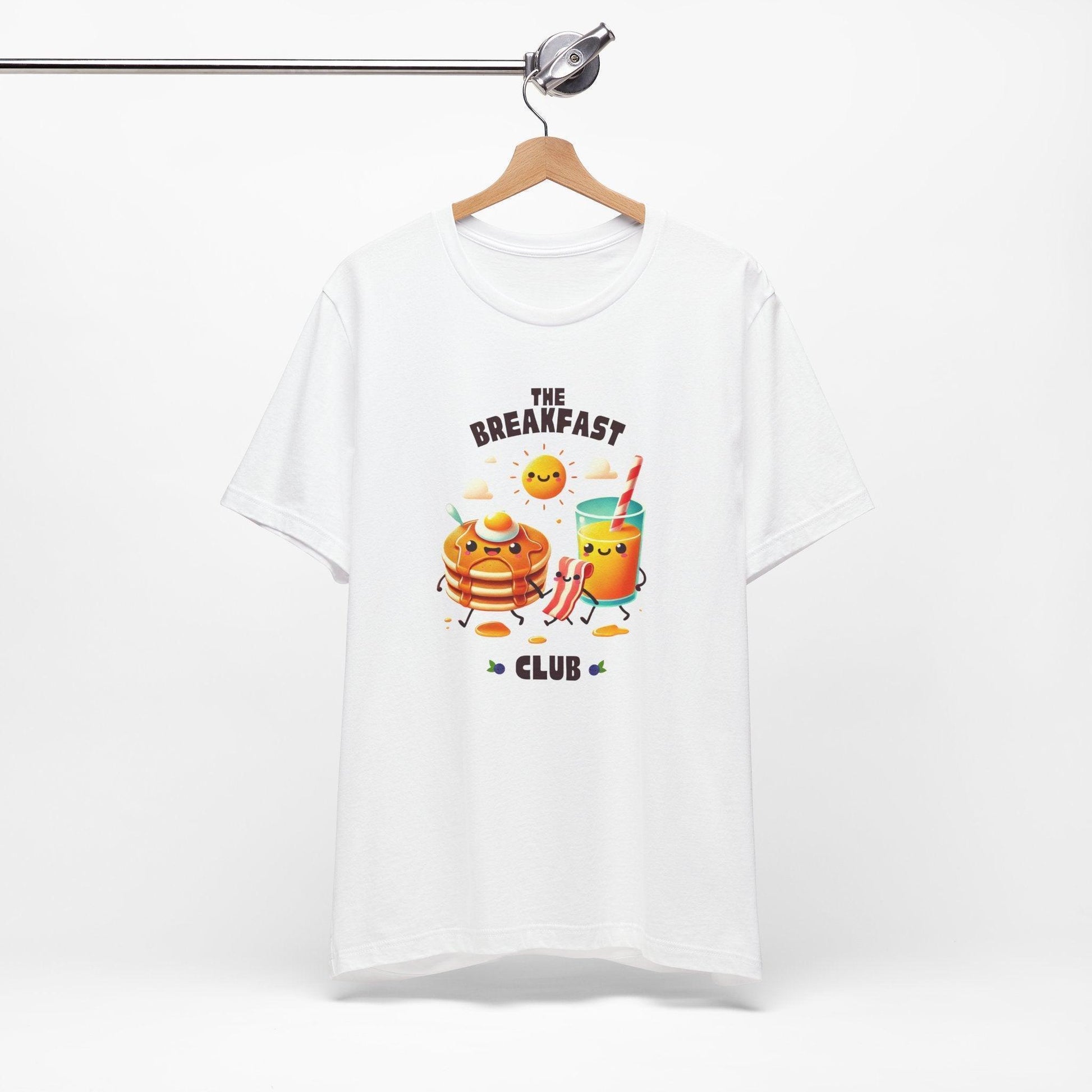 🥞 Breakfast Club 🍳 Unisex Jersey Tee ☀️ Rise and shine, breakfast time! - Whippie's