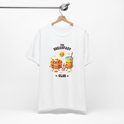 🥞 Breakfast Club 🍳 Unisex Jersey Tee ☀️ Rise and shine, breakfast time! - Whippie's