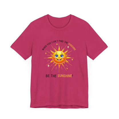 Be the Sunshine - Unisex Jersey Tee - ☀️ Let Your Inner Light Shine! ☀️ - Whippie's