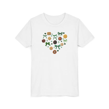 Girl Scout Heart Tee - Sweet Success! 💚🍪 Youth Tee - Whippie's