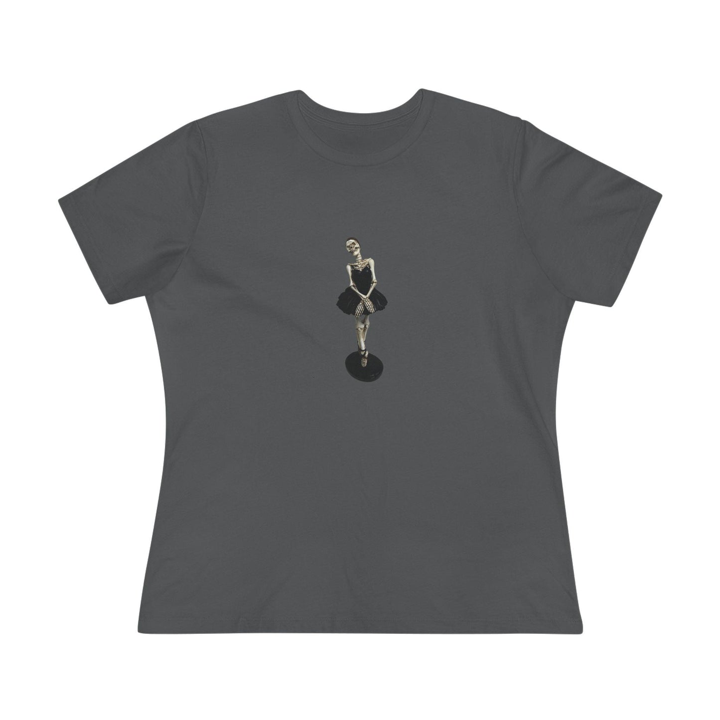 Ballerina Bones - Spooktacularly Stylish! ☠️🩰 - Women's Softstyle Tee - Whippie's