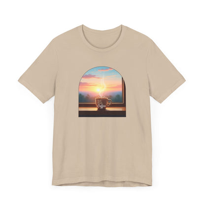 But First, Coffee - Unisex Jersey Tee - Whippie's