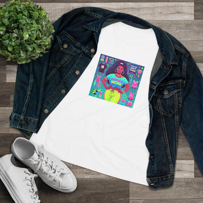 Dance Mom: You've Got This - Darker Skin Tone Mom - Curvy - Women's Softstyle Tee - Whippie's