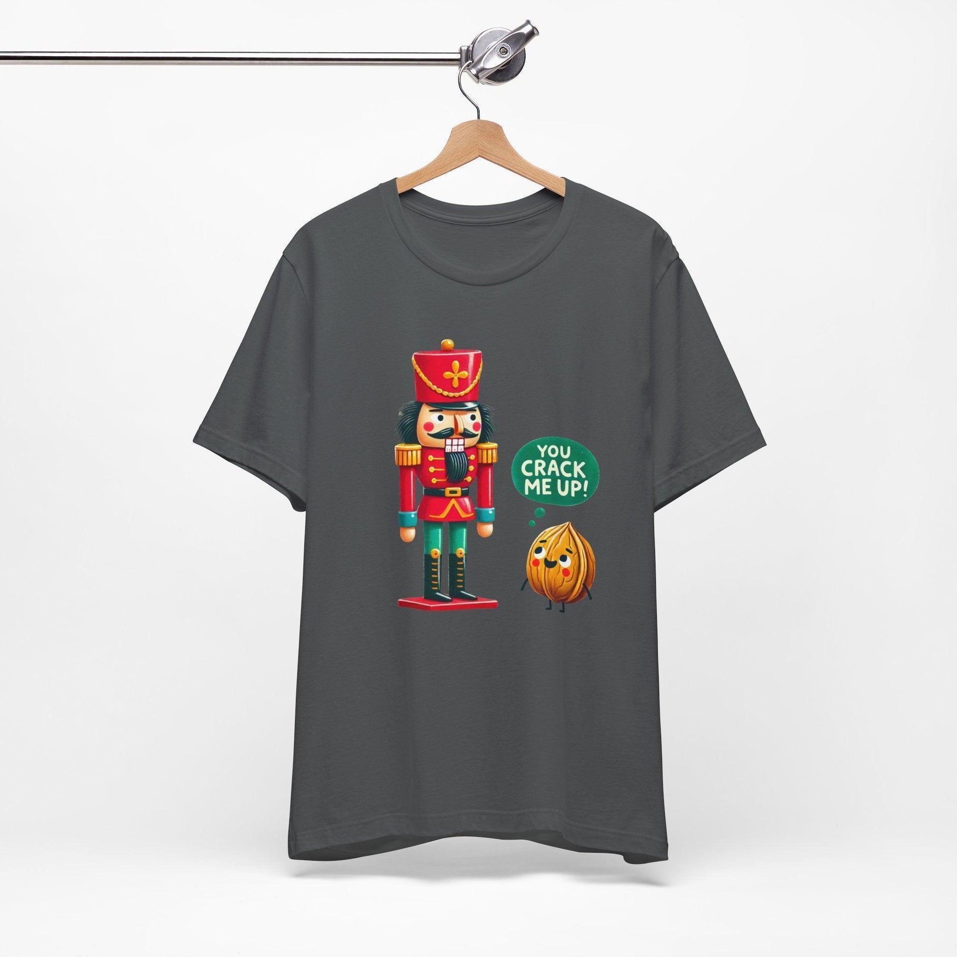 😂 You Crack Me Up! 🥜 Unisex Tee ✨ Nutty humor for everyone! - Whippie's