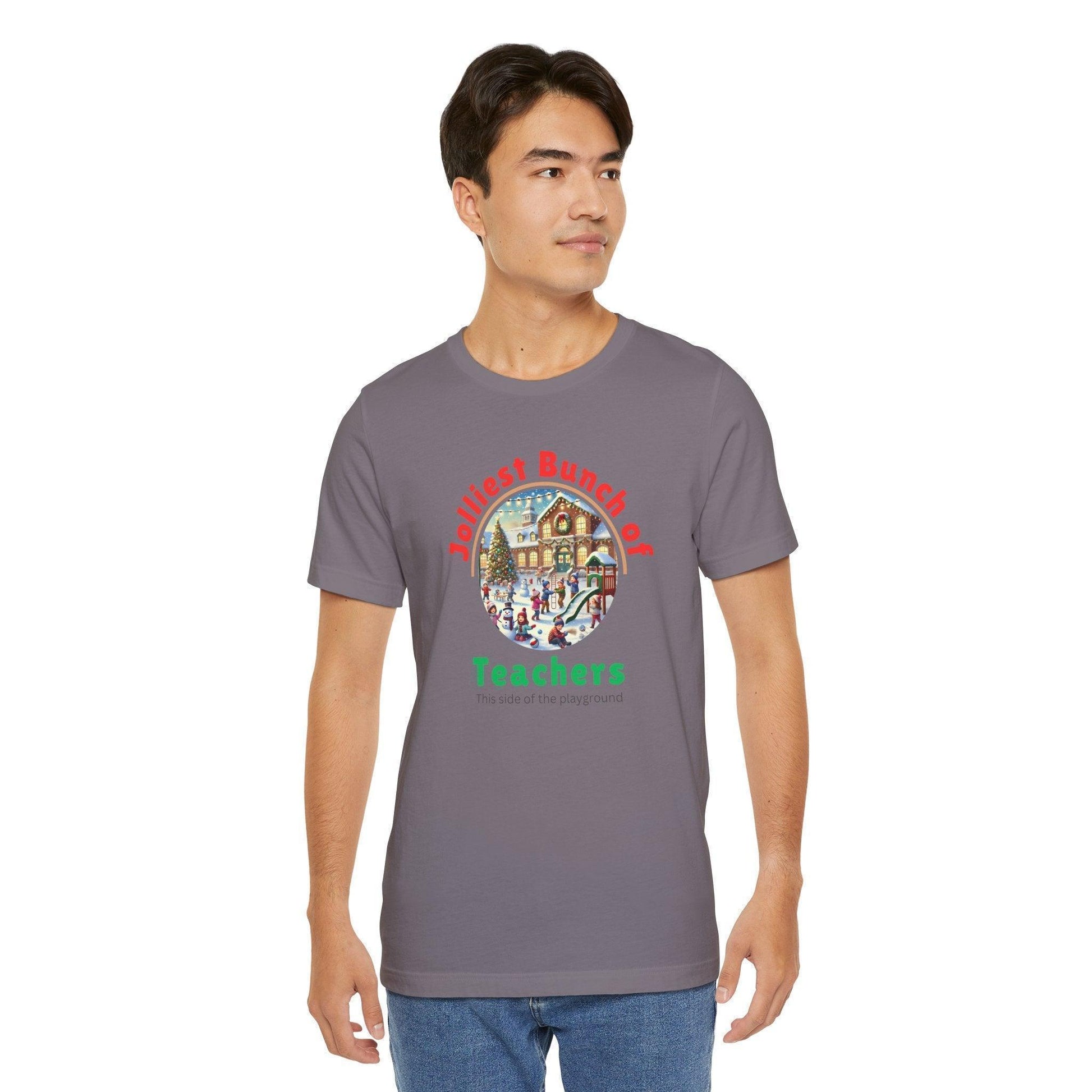 🌴 Jolly Bunch of Teachers ☀️ Unisex Jersey Tee 🧑‍🏫 - Winter Wonderland - Whippie's