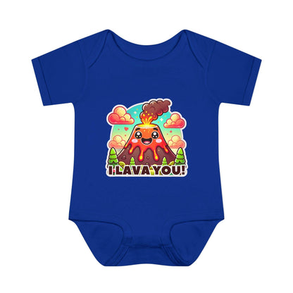I Lava You - Baby Onesie ❤️🌋 - Whippie's
