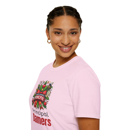 Santa’s Favorite School Principal Christmas Shirt | Unisex Tee