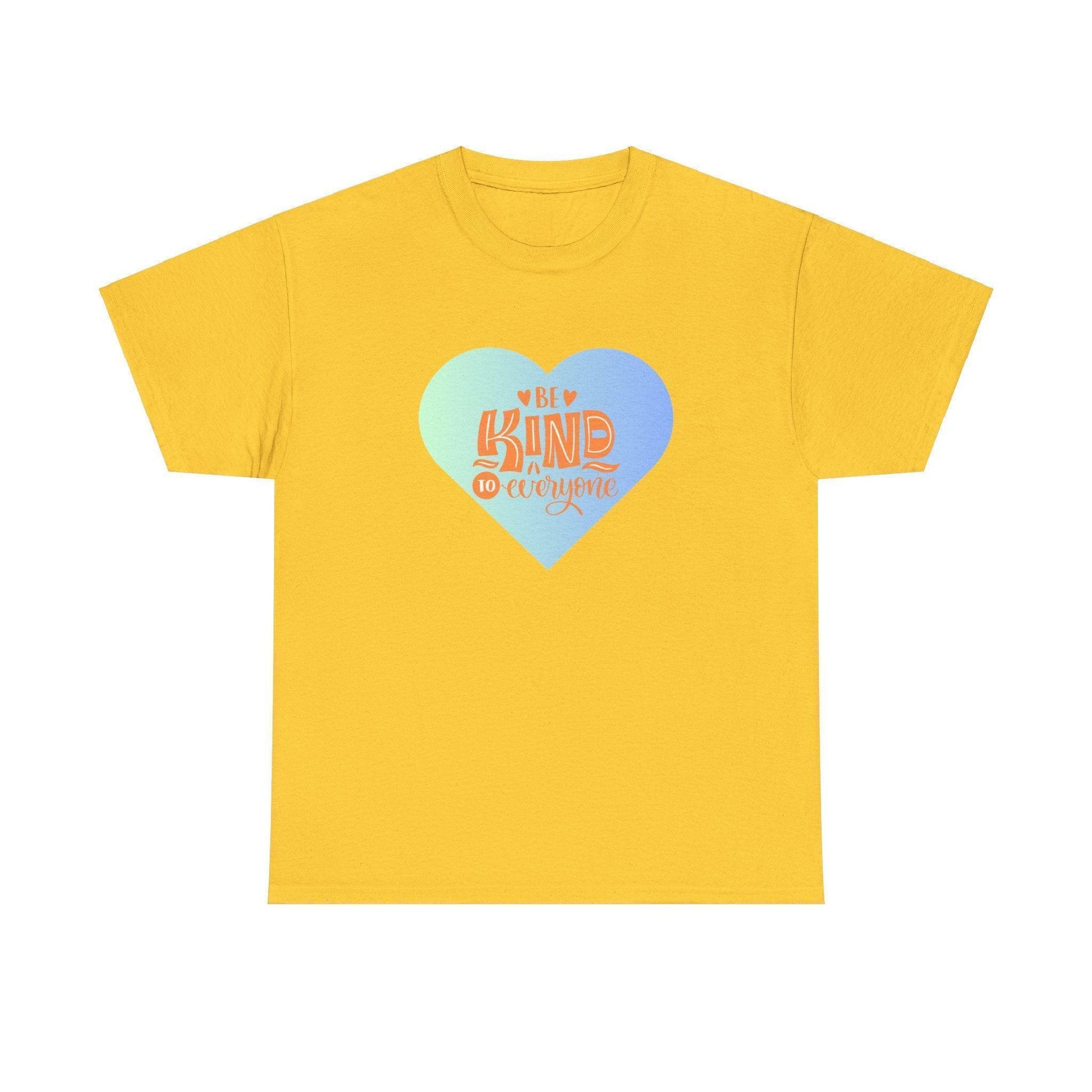 Be Kind to Everyone Unisex Heavy Cotton Tee 💙 - Whippie's