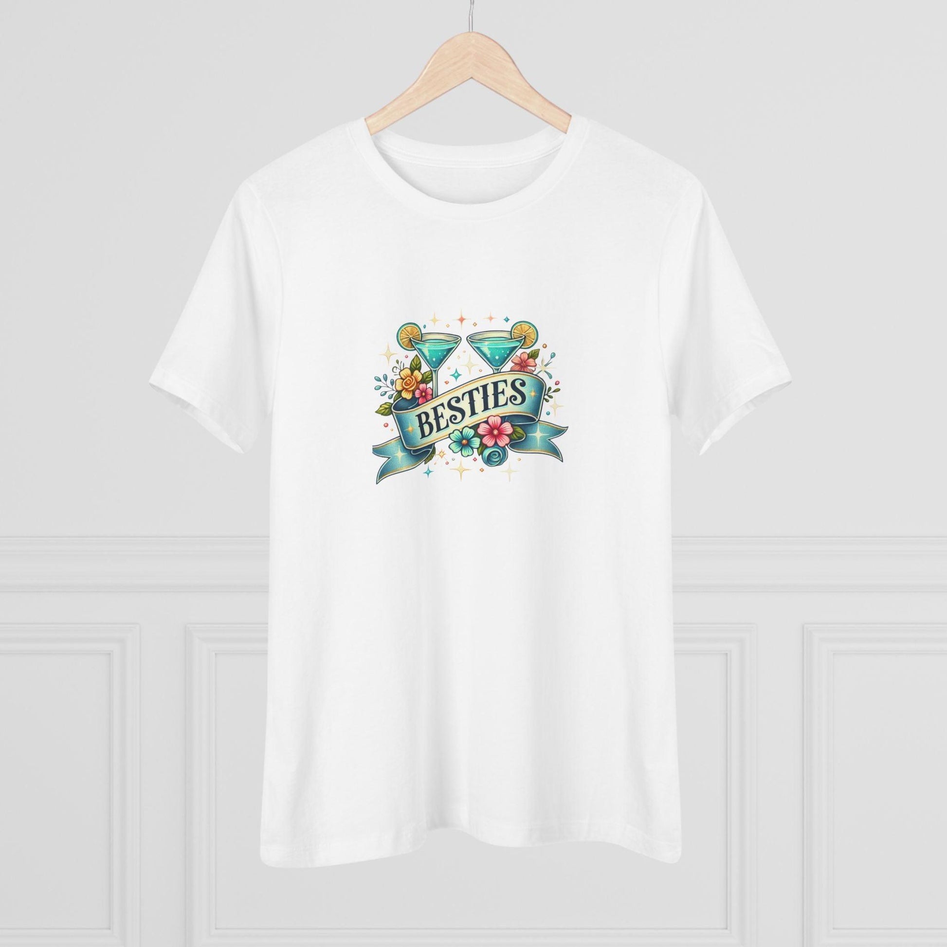 Besties - Two Cocktails - Women's Softstyle Tee - Whippie's