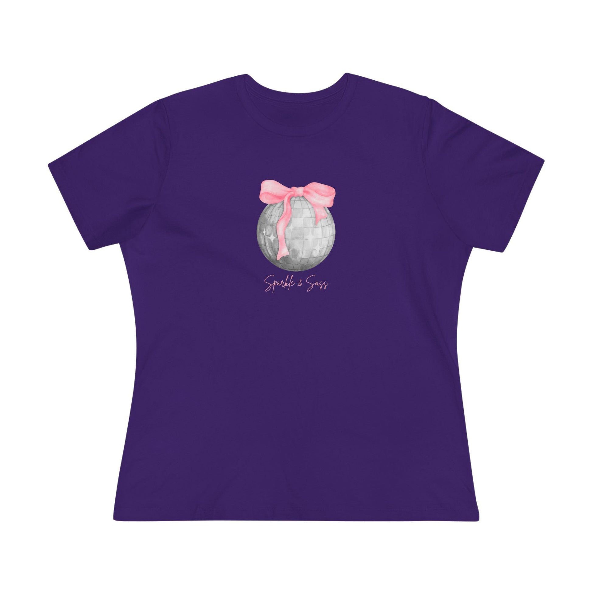 Sparkle & Shine Disco Ball Women's Softstyle Tee - Dance the Night Away! ✨ - Whippie's