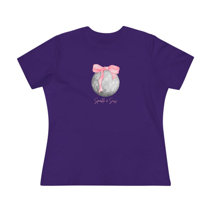 Sparkle & Shine Disco Ball Women's Softstyle Tee - Dance the Night Away! ✨ - Whippie's