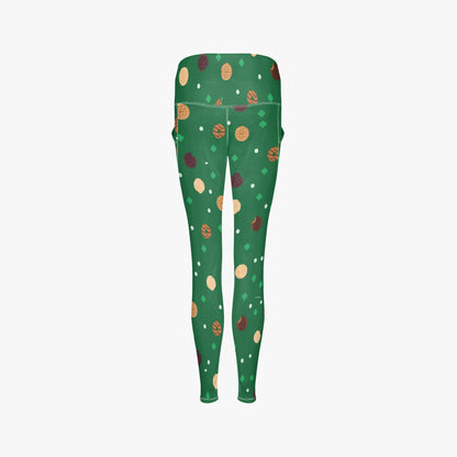 Girl Scout Cookie High-Rise Yoga Pants - 🍪 Fuel Your Cookie Sales with Comfort and Style! 🍪 - Whippie's