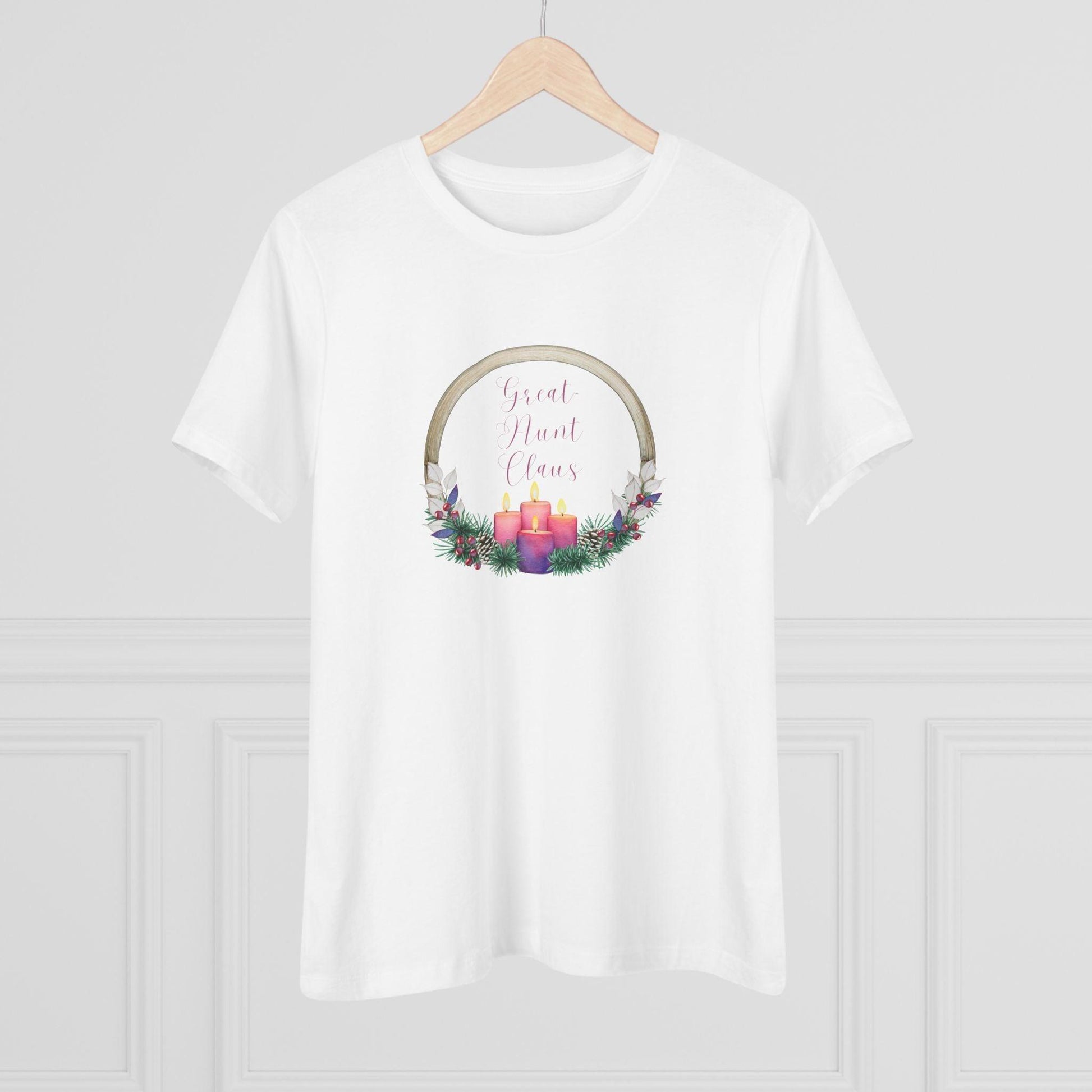 Great Aunt Claus - Christmas Cheer! 🤶🎄 Women's Softstyle Tee - Whippie's