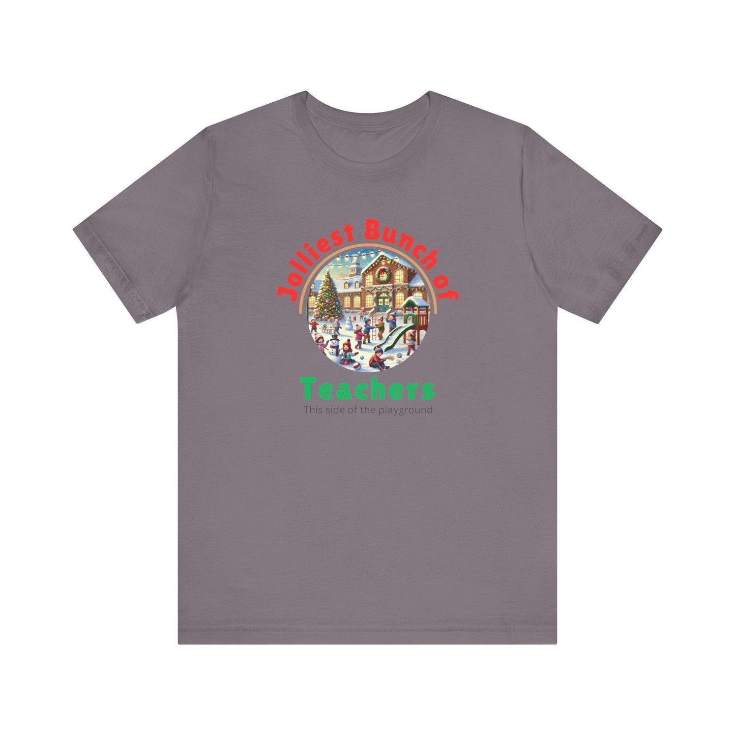 🌴 Jolly Bunch of Teachers ☀️ Unisex Jersey Tee 🧑‍🏫 - Winter Wonderland - Whippie's