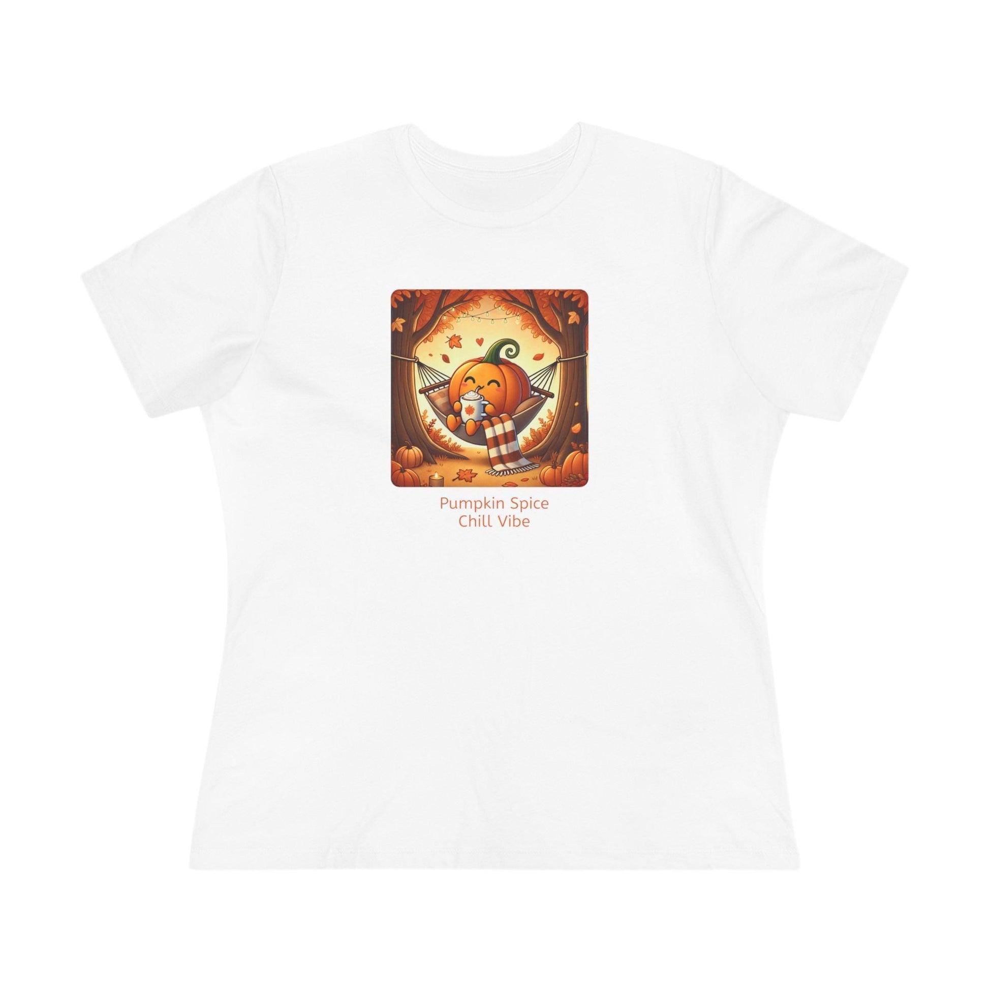Pumpkin Spice, Chill Vibe - Women's Softstyle Tee - Whippie's