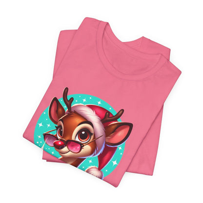😎 Reindeer Cool 😎 Unisex Jersey Tee ✨ Stay cool this Christmas! - Whippie's