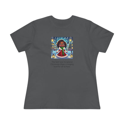 Caroler - Christmas Cheer - Younger BH Girl - Women's Tee - Whippie's